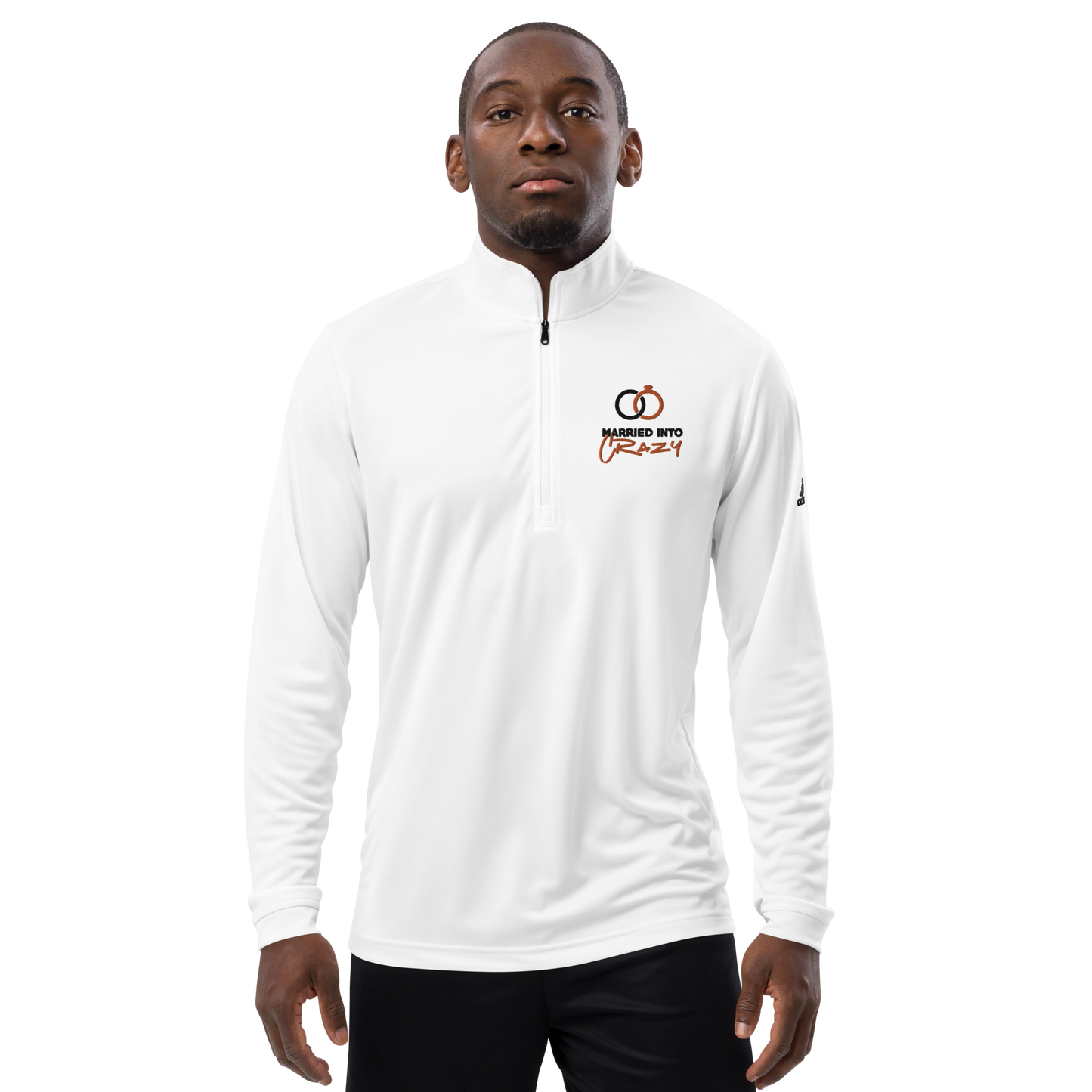 MIC Quarter zip pullover (white)