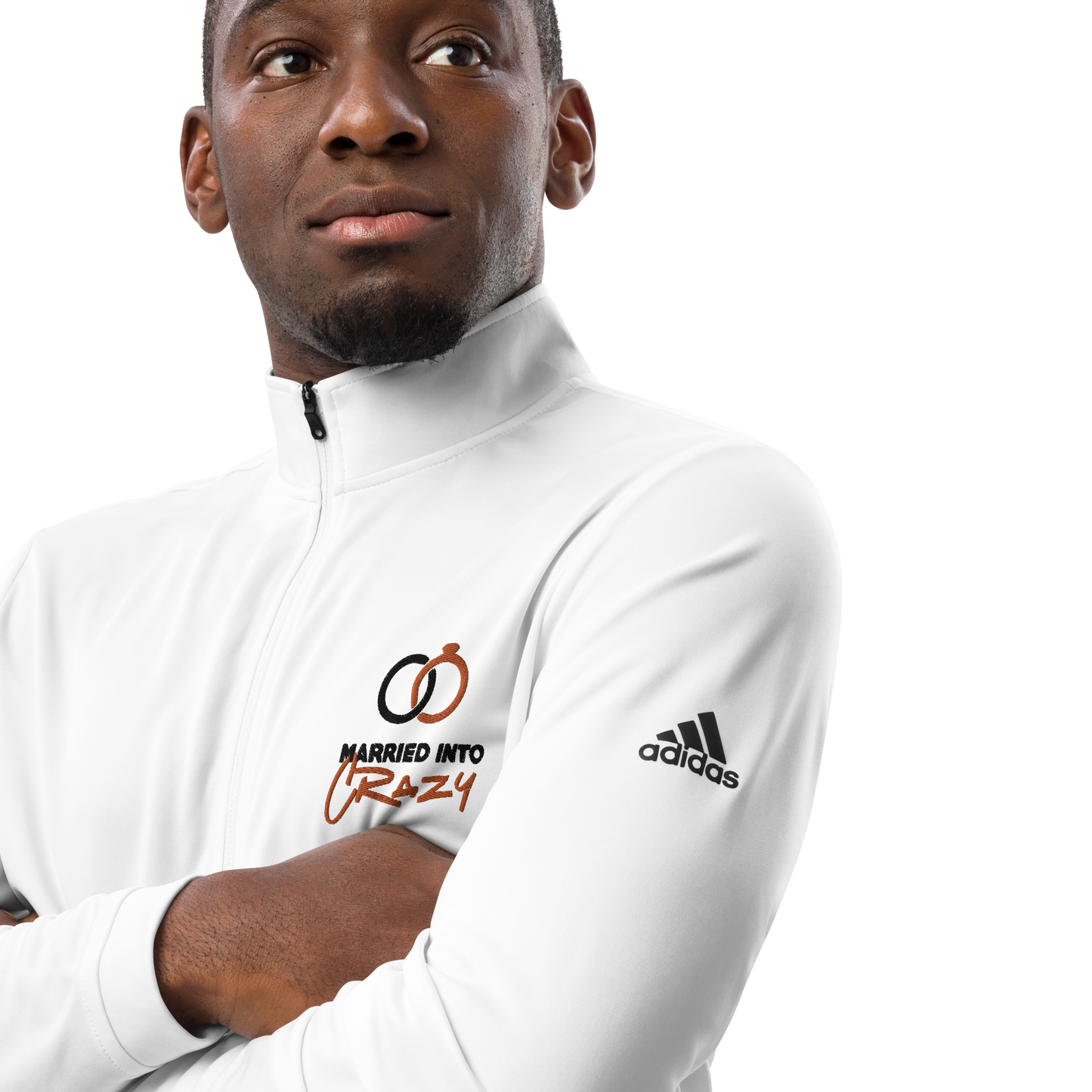 MIC Quarter zip pullover (white)